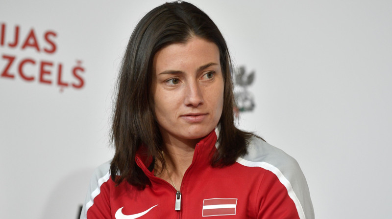 Anastasija Sevastova. Foto: Romāns Kokšarovs/F64