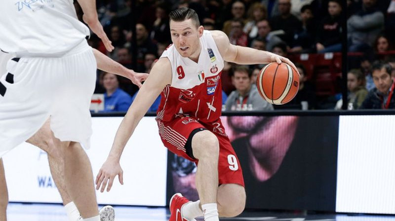 Dairis Bertāns. Foto: Olimpia Milano