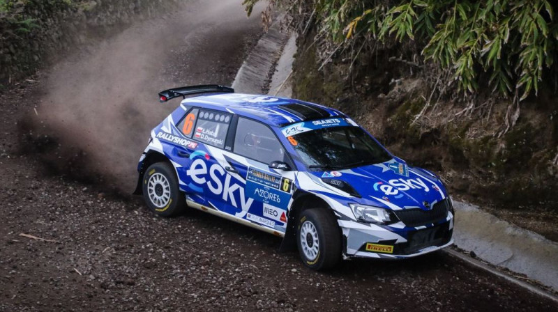 SRT komandas ekipāža Azoru salās. Foto: fiaerc.com