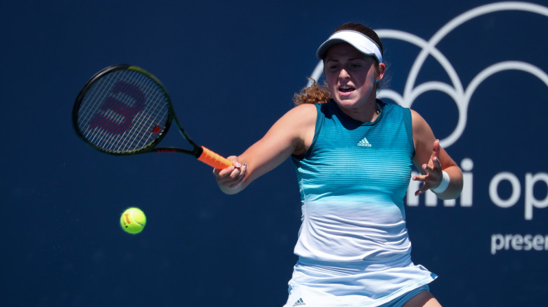 Aļona Ostapenko. Foto: ZUMAPRESS/Scanpix