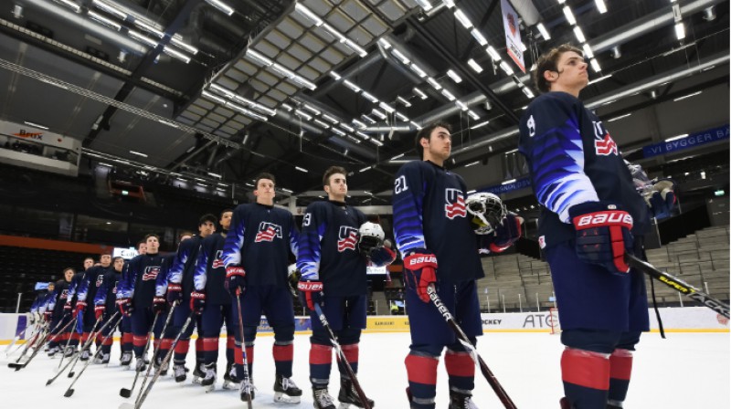 ASV U18 izlase. Foto: IIHF.com