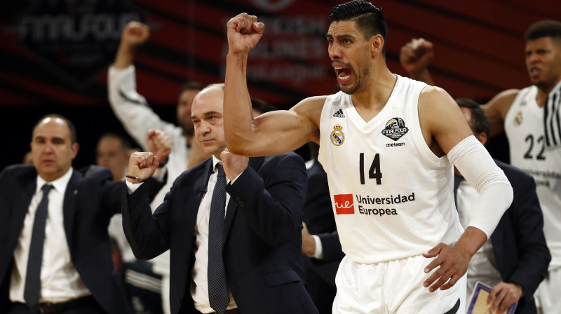 Madrides "Real" basketbolists Gustavo Ajons. Foto: Reuters/Scanpix