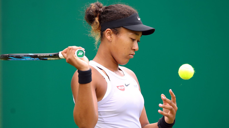 Naomi Osaka drīz var zaudēt WTA ranga līderes godu. Foto: Reuters/Scanpix