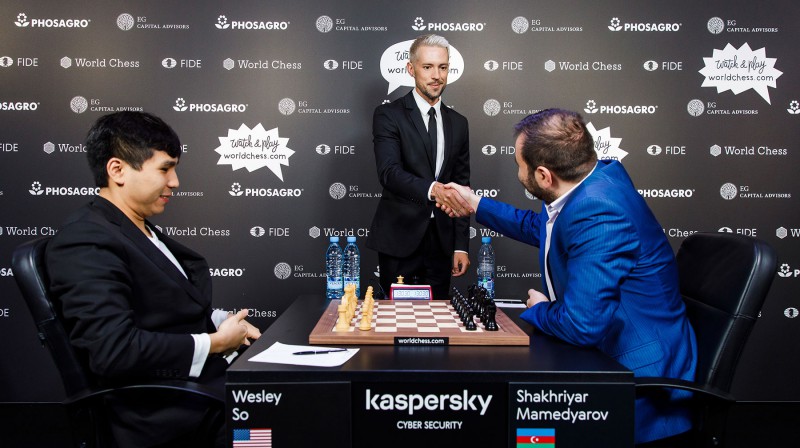 Šahrijars Mamedjarovs. Foto: worldchess.com