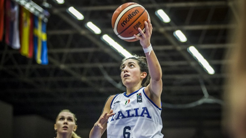 Itālijas kapteine Kostanca Verona. Foto: FIBA