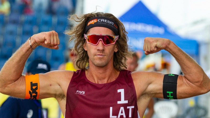 Aleksandrs Samoilovs. Foto: Jurmala.Beachvolley