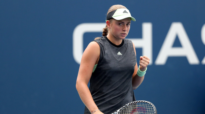 Aļona Ostapenko. Foto: AFP/Scanpix