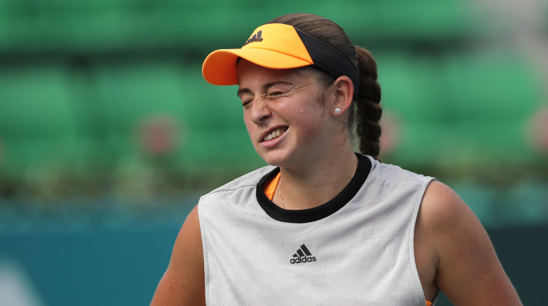 Aļona Ostapenko. Foto: AP/Scanpix