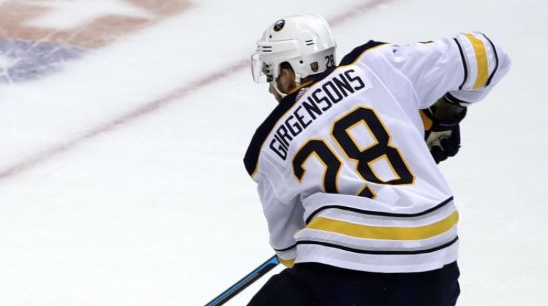 Zemgus Girgensons. Foto: AP/Scanpix