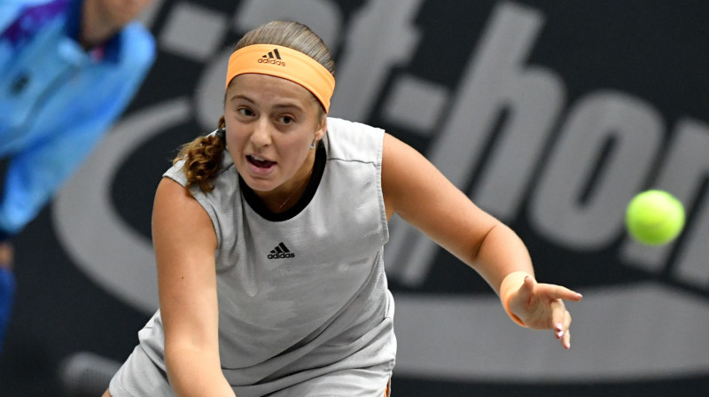 Aļona Ostapenko. Foto: AFP/Scanpix