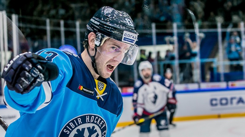 Mikaels Ruohomā. Foto: HC Sibir