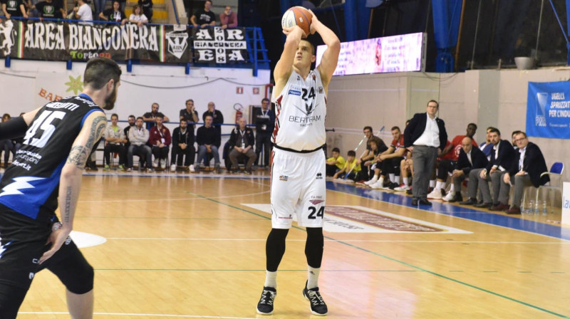 Andrejs Gražulis. Foto: Derthona Basket