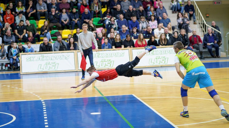 Dāvis Melnis. Foto: Latvijas Volejbola federācija