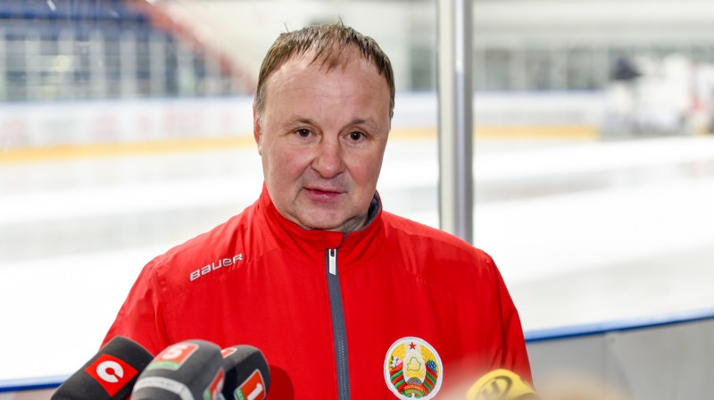 Mihails Zaharovs. Foto: hockey.by