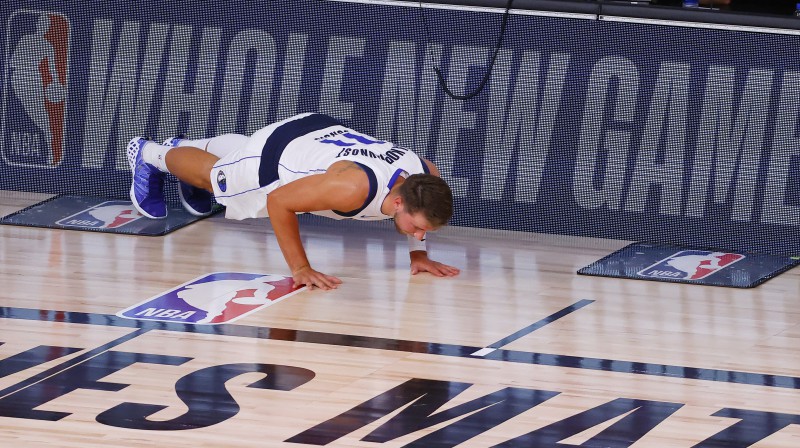 Luka Dončičs. Foto: AP/Scanpix