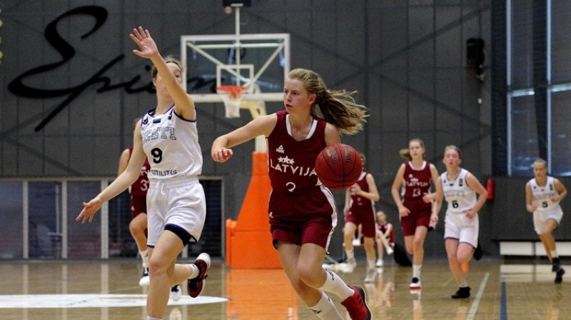 Elīna Briede. Foto: Siim Semiskar, basket.ee