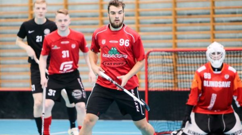 Kristers Puķītis florbola laukumos atgriezies ar diviem vārtu guvumiem
Foto: Floorball.lv