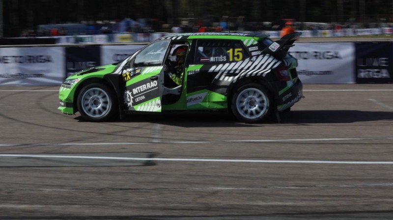 Reinis Nitišs. Foto: Neste World RX of Riga