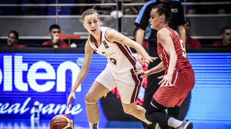 Dinija Pāvelsone. Foto: FIBA