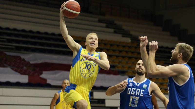 Kristaps Mediss. Foto: Juris Presņikovs, BK Ventspils