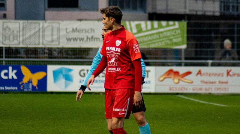 Dāvis Sprūds. Foto: FC Victoria Rosport