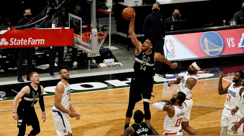 Janis Adetokunbo. Foto: AP/Scanpix.ee