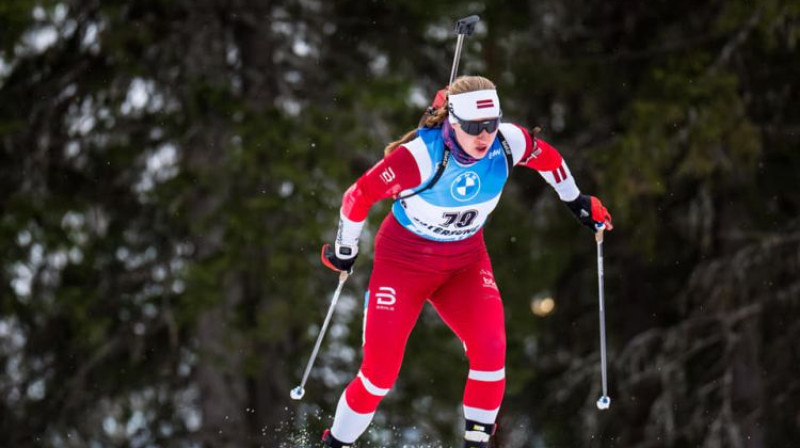 Sanita Buliņa. Foto: Latvijas Biatlona federācija