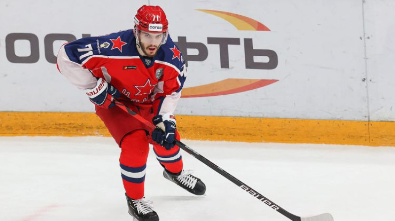 Konstantins Okulovs. Foto: cska-hockey.ru