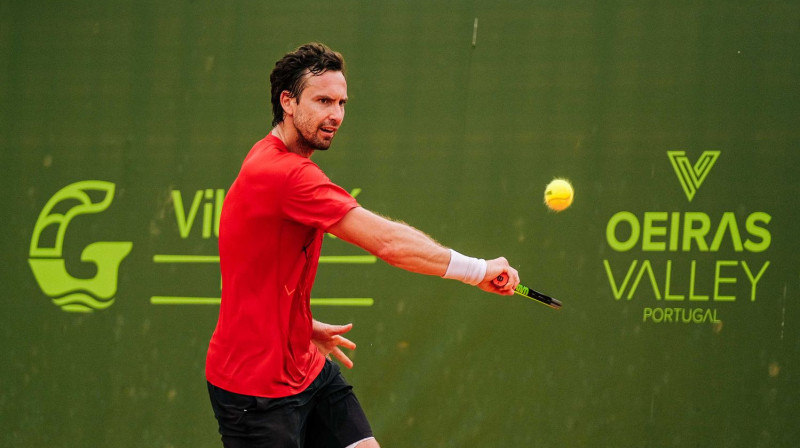 Ernests Gulbis. Foto: Oeiras Open