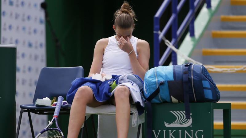 Karolīna Pliškova. Foto: Reuters/Scanpix