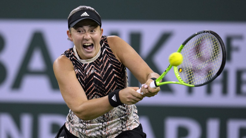 Aļona Ostapenko. Foto: EPA/Scanpix