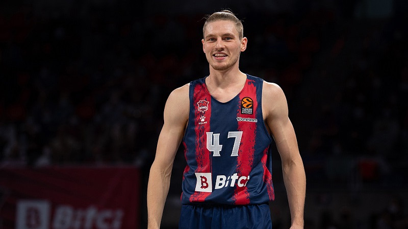 Artūrs Kurucs: pirmo reizi 10 punkti ACB līgas spēlē. Foto: Baskonia