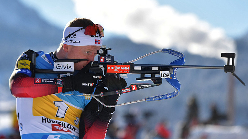 Juhanness Bē palīdzēja aizvest Norvēģiju līdz triumfam Hofilcenē. Foto: AFP/Scanpix