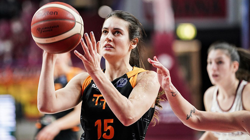 Ieva Pulvere. Foto: EuroLeague Women