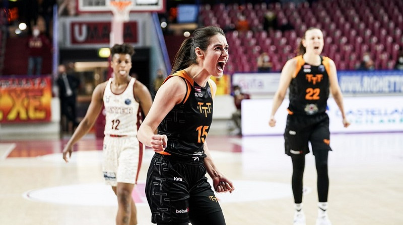 Ieva Pulvere. Foto: EuroLeague Women