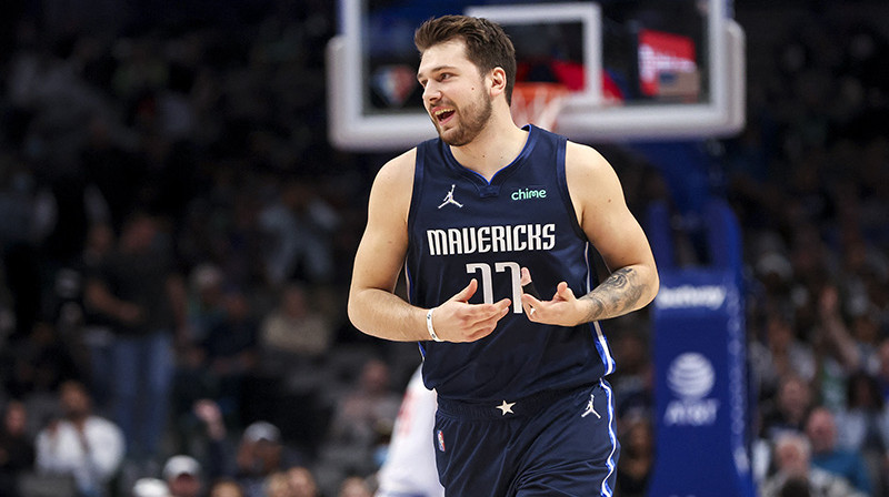 Luka Dončičs. Foto: USA Today Sports/Scnpix