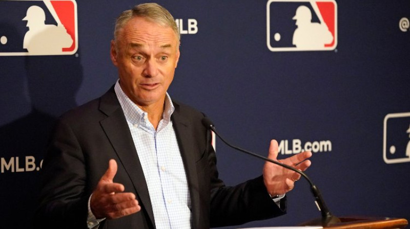 MLB komisārs Robs Manfreds, Foto:AP/Scanpix