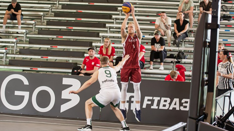 Francis Gustavs Lācis. Foto: FIBA