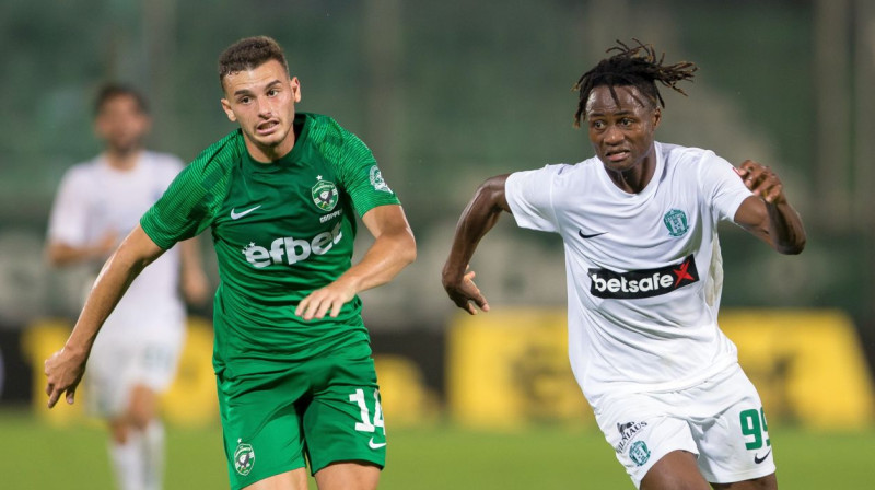 Viļņas "Žalgiris" pret Razgradas "Ludogorets". Foto: fkzalgiris.lt