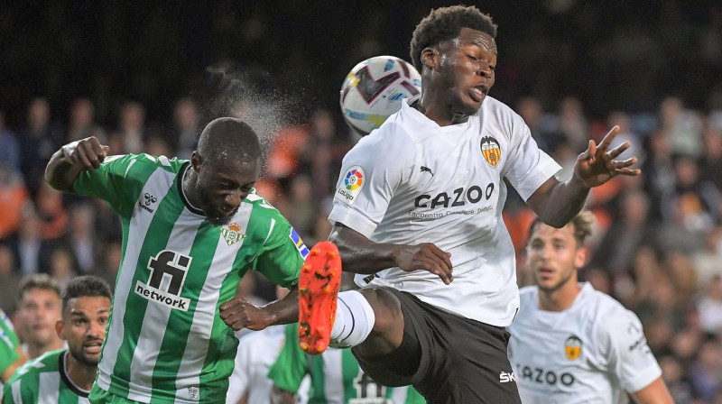 "Valencia" pret Seviļas "Real Betis". Foto: Jose Jordan/AFP/Scanpix