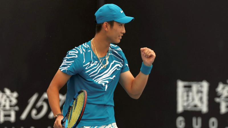 Ķīnas tenisists Junčens Šans. Foto: Fazry Ismail/EPA/Scanpix