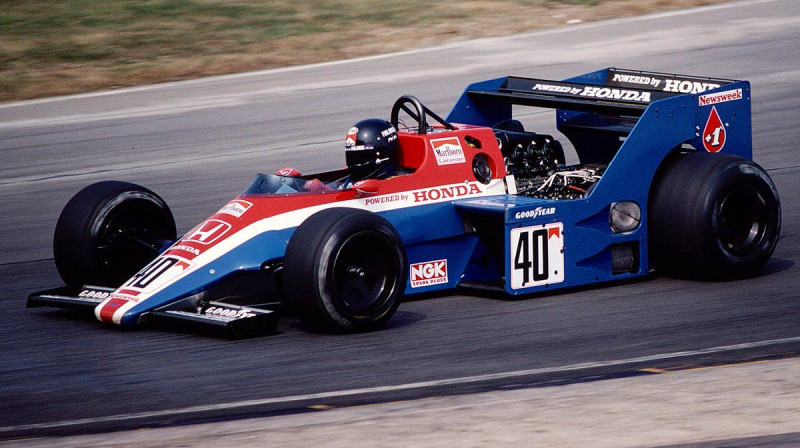 "Spirit" komandas F1 formula 1983. gadā. Foto: Twitter.com/F1_Images