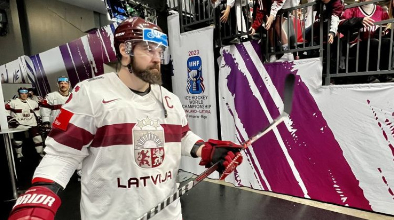 Kaspars Daugaviņš. Foto: IIHF