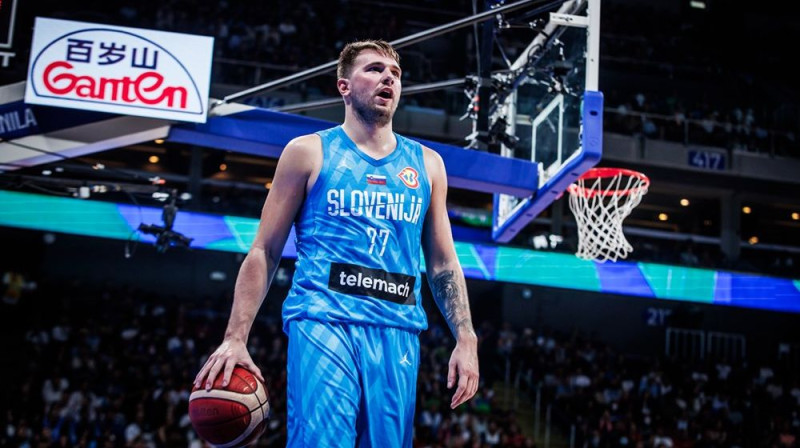 Luka Dončičs. Foto: FIBA