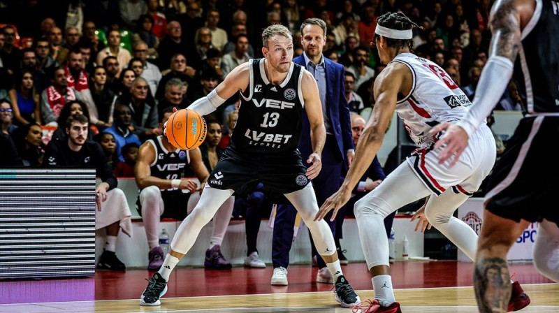 Māris Gulbis. Foto: FIBA Champions League