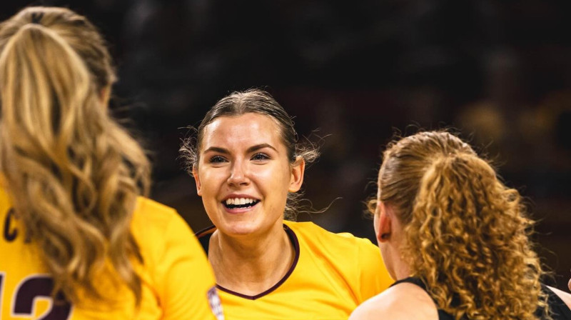 Marta Levinska. Foto: Arizona State Volleyball