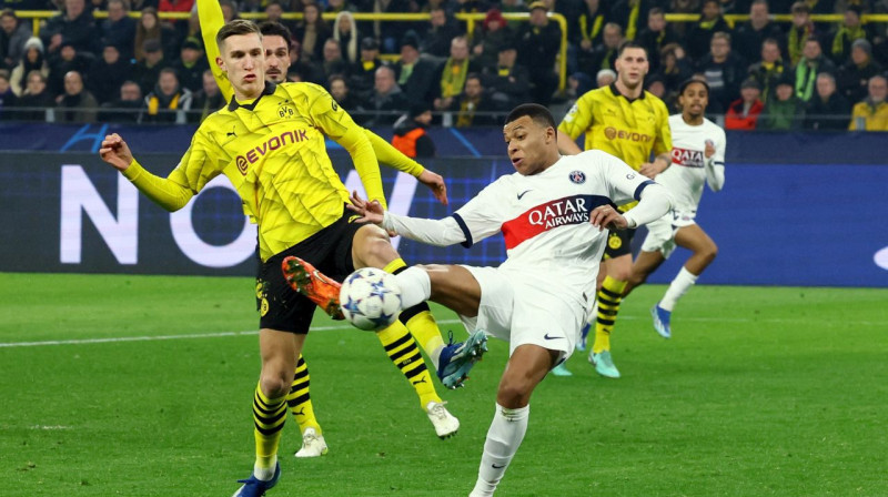 Mirklis no Dortmundes "Borussia" un Parīzes "Saint-Germain" spēles. Foto:  Wolfgang Rattay/Reuters/Scanpix