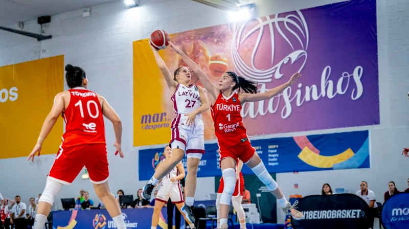 Tamirise Simonova 2024. gada 3. augustā. Foto: FIBA