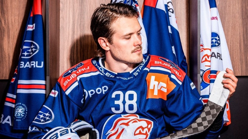 Rūdolfs Balcers. Foto: ZSC Lions