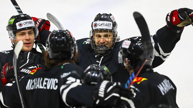 Viļņas "Hockey Punks" hokejisti. Foto: Lukas Bartkus/Hockey Punks